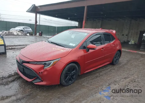 2019 Toyota Corolla Se z USA, uszkodzony, nr VIN JTNK4RBE9K3062049